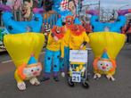 Clownspakken 5x, Ophalen, Carnaval
