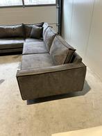 Comfortabele hoekbank - antraciet/grijs - nette staat, 250 tot 300 cm, Gebruikt, ., Hoekbank