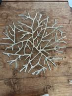 (Fruit)schaal ijzer goud (40cm), Huis en Inrichting, Woonaccessoires | Schalen en Manden, Overige materialen, Schaal, Rond, Ophalen of Verzenden