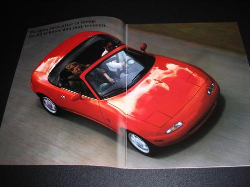 Mazda MX-5, 1990, Boeken, Auto's | Folders en Tijdschriften, Zo goed als nieuw, Mazda, Ophalen of Verzenden