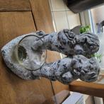 kandelaar beton, Huis en Inrichting, Woonaccessoires | Kandelaars en Kaarsen, Overige materialen, Ophalen of Verzenden, Zo goed als nieuw