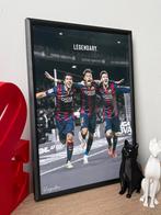 MSN Fc Barcelona A4 Poster Met Zwarte lijst, Ophalen of Verzenden, Nieuw, Print, Minder dan 50 cm