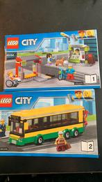 Lego city busstation 60154, Ophalen of Verzenden, Zo goed als nieuw