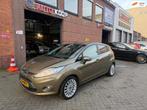 Ford Fiesta 1.4 Titanium 5drs Automaat Clima LM Velgen Pdc, Auto's, Ford, Euro 5, 15 km/l, Bruin, Parkeersensor