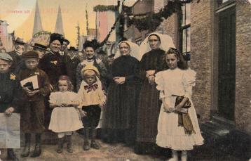 HE037 Zierikzee ? klederdracht tulpkaart Zeeland ca.1910 beschikbaar voor biedingen