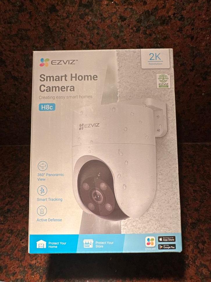 EZVIZ H8c Smart Home Buitencamera - Nieuwstaat, Audio, Tv en Foto, Videobewaking, Nieuw, Buitencamera, Ophalen of Verzenden