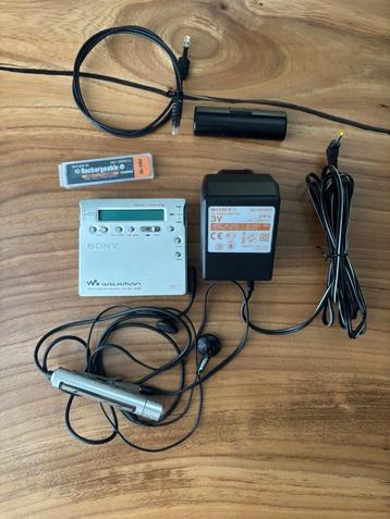 Sony Minidisc MR-Z900 incl Minidiscs & Accessoires beschikbaar voor biedingen