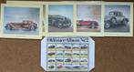 Map met in kleur getekende platen old-timers, Oldtimer-Album, Ophalen of Verzenden, Gelezen, Sport, Hobby en Vrije tijd