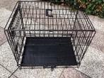 Z.g.a.n. HONDEN BENCH Zwart, Dieren en Toebehoren, Ophalen, Zo goed als nieuw, Minder dan 75 cm, Minder dan 65 cm