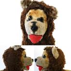 Oude knuffel leeuw gevuld met stro, Antiek en Kunst, Antiek | Speelgoed, Ophalen of Verzenden