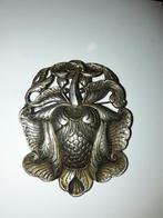 Grote oude zilveren broche, Ophalen of Verzenden