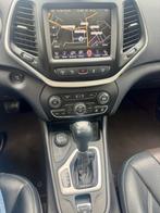 Jeep CHEROKEE 2.0 Limited 4WD LEER PANO ACC ECC LANEASSIST V, Auto's, Jeep, Automaat, 450 kg, 4 cilinders, Blauw