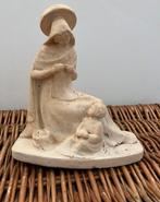 Maria en haar zoon , antiek gesigneerd beeld, Antiek en Kunst, Antiek | Religie, Ophalen of Verzenden