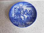 Bordje 11 cm. Blauw Farmer Enoch Wedgwood, Antiek en Kunst, Ophalen of Verzenden