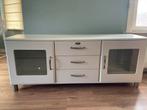 Tenzo Malibu Dressoir - Wit, Huis en Inrichting, Kasten | Dressoirs, Ophalen, 150 tot 200 cm, 25 tot 50 cm, Glas