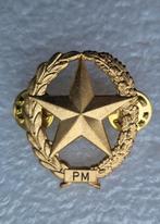 Borst embleem PM, Ophalen of Verzenden, Landmacht, Nederland, Embleem of Badge