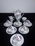 Engels Royal Grafton 6pers theeservies met chrysanten, Verzenden