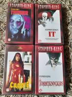 VHS STEPHEN KING THE TOMMY KMOCKERS CARRIE IT THINNER, Cd's en Dvd's, VHS | Film, Vanaf 16 jaar, Ophalen of Verzenden, Gebruikt