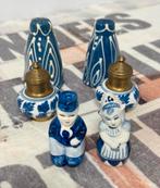 6x bijzondere antiek vintage peper zout stel 3 sets servies, Antiek en Kunst, Ophalen of Verzenden