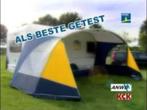 Unico Verona luifel met voorwand (blauw/geel) mt 10/11, Caravans en Kamperen, Voortenten en Luifels, Ophalen of Verzenden, Zo goed als nieuw