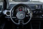 Volkswagen Up! 1.0 2012 | Black 75PK | Luxe uitvoering, Euro 5, Stof, Gebruikt, 4 stoelen