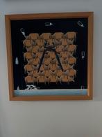 Origineel Schilderij met Varkens, Antiek en Kunst, Ophalen of Verzenden