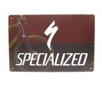 Specialized racefiets bord, Verzenden, Nieuw, Reclamebord