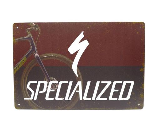 Specialized racefiets bord, Verzamelen, Merken en Reclamevoorwerpen, Nieuw, Reclamebord, Verzenden