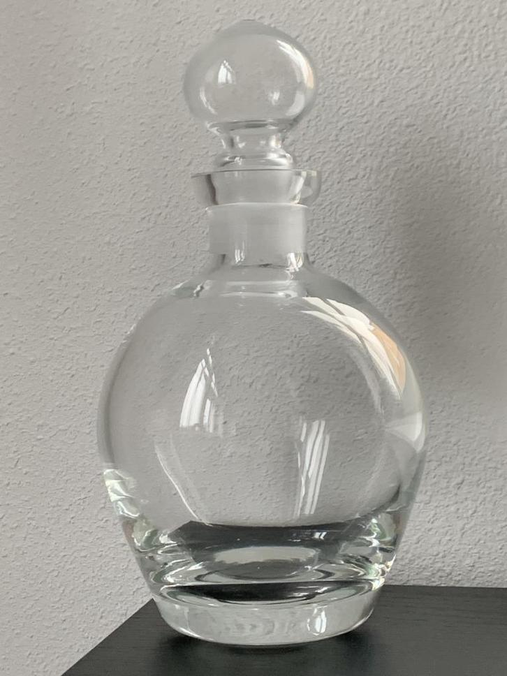 Mooie ronde karaf met stolp Zo goed als nieuw, Antiek en Kunst, Antiek | Glas en Kristal, Ophalen