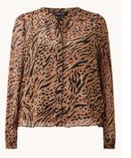 Forever New Milly blouse met dierenprint nieuw maat 44, Bruin, Forever New Milly, Maat 42/44 (L), Nieuw