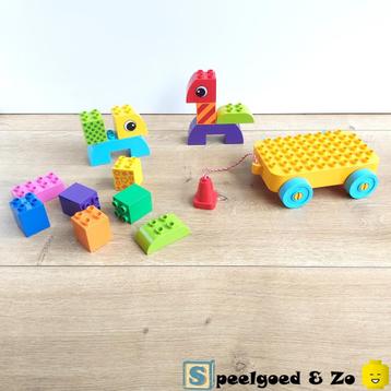 🌈 ZGAN | Lego Duplo Peuter Bouwen en Rijden | compleet beschikbaar voor biedingen