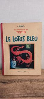 Tintin le lotus bleu 1939 A9, Gelezen, Eén stripboek, Ophalen of Verzenden, Hergé