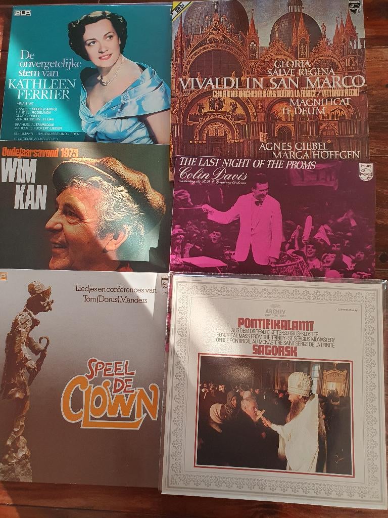20 Lp's Klassiek / Kerst / Conférences, Muziek en Instrumenten, Overige Muziek en Instrumenten, Ophalen of Verzenden, Gebruikt