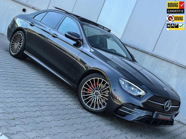 Mercedes-Benz E-klasse 200 Facelift AMG Burmester Pano 360Gr, Auto's, Mercedes-Benz, Bedrijf, Te koop, E-Klasse, 360° camera, Adaptive Cruise Control