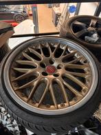 Audi velgen -  BBS Speedline  RS861 met gouden/bronzen hart, Auto-onderdelen, Banden en Velgen, Velg(en), Personenwagen, Gereviseerd