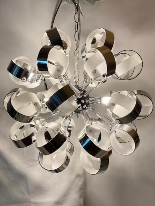 prachtige retro hanglamp, Huis en Inrichting, Lampen | Hanglampen, Zo goed als nieuw, Kunststof, Ophalen of Verzenden