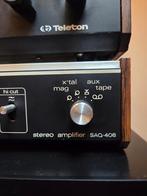 Teleton Amplifier SAQ-408 met GT-202 Tuner jaren 70, Audio, Tv en Foto, Gebruikt, Tuner of Radio, Losse componenten, Ophalen