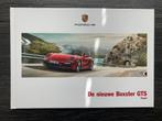 Nederlandstalige brochure Porsche Boxster GTS 981 2014, Boeken, Porsche, Nieuw, Ophalen of Verzenden, Porsche