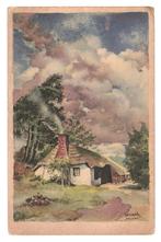 981602	Boerderijtje  Veluwe	ill Smeele Gld 1947	jr 40 Postst
