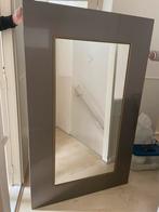 Spiegel 100x160 cm metalen rand, Huis en Inrichting, Woonaccessoires | Spiegels, Ophalen, Gebruikt, 75 tot 100 cm, 150 tot 200 cm
