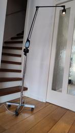 Vintage Dazor verrijdbare vloerlamp, Ophalen, Gebruikt, Metaal, Vintage