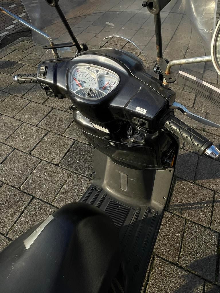 Kymco Like 2009 - Blauw, 60 km/u, Fietsen en Brommers, Scooters | Kymco, Gebruikt, Like, Benzine, Ophalen