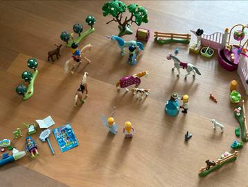 Playmobil meiden set met paarden en eenhoorn beschikbaar voor biedingen