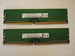 2x 8GB DDR4 2666 MHz Desktop ram geheugen, ., DDR4, Ophalen of Verzenden, Zo goed als nieuw