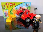 Duplo Brandweercommandant, 6169, compleet, +doosje, Ophalen, Zo goed als nieuw, Complete set, Duplo