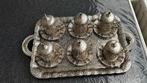 Zilverkleurig Turks Koffieservies - 6 Personen, Ophalen, Overige materialen, Zo goed als nieuw, Overige stijlen