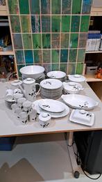 Compleet servies Batavia black rose, Ophalen, Bavaria, Onbekend, Zo goed als nieuw