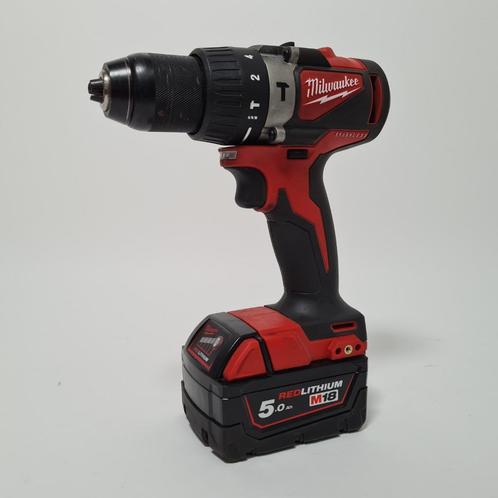 Milwaukee M18 BLPD2 Klopboormachine met 18v-5.0Ah Accu, Doe-het-zelf en Verbouw, Compressors, 6 tot 10 bar, Ophalen of Verzenden