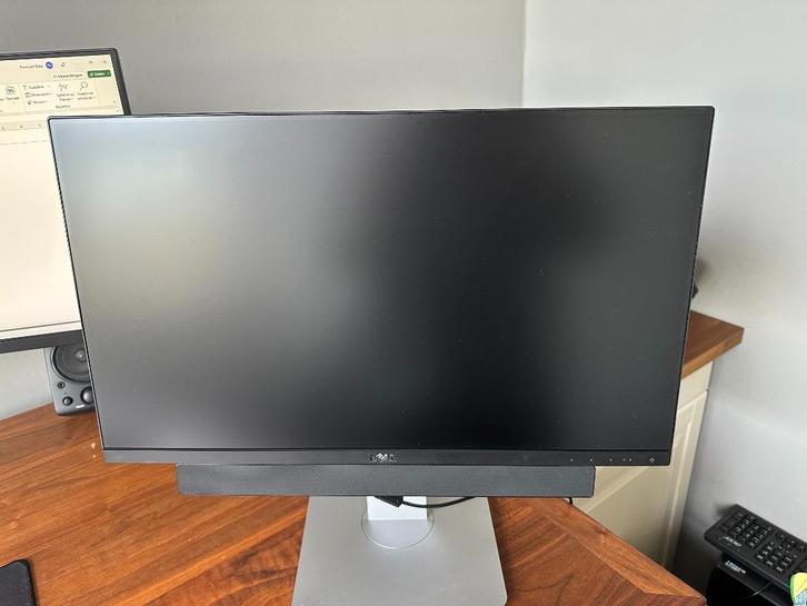 Dell UltraSharp 24 Monitor U2414HB Met Soundbar, Computers en Software, Monitoren, Gebruikt, 60 Hz of minder, IPS, Full HD, 5 ms of meer