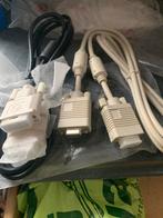 VGA Kabels - Diverse Lengtes, Ophalen, Gebruikt